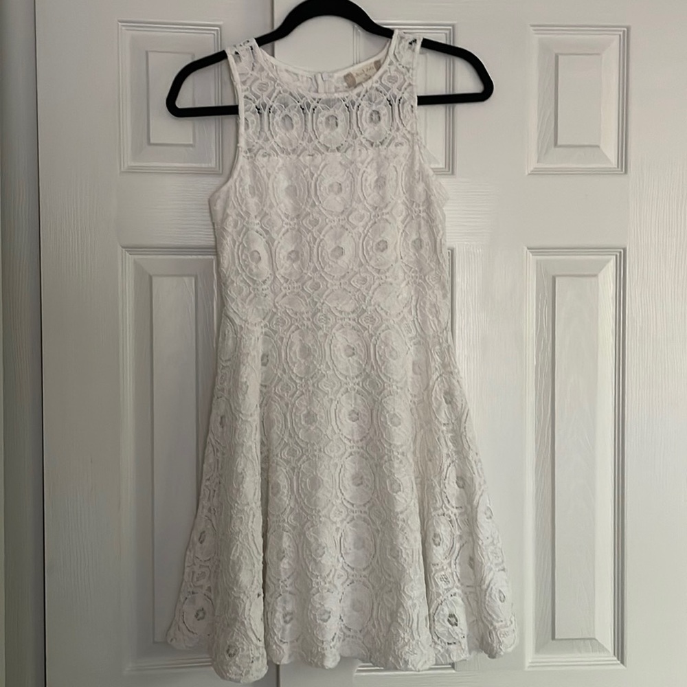 Altar’d state creamy white lace dress